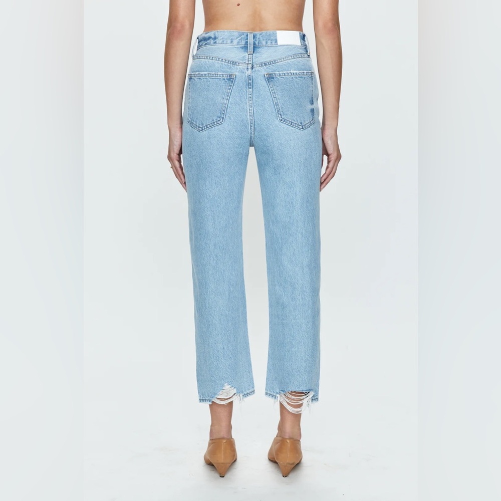 Pistola Cassie Crop Straight Light blue Jeans Size 26 - Picture 2 of 6